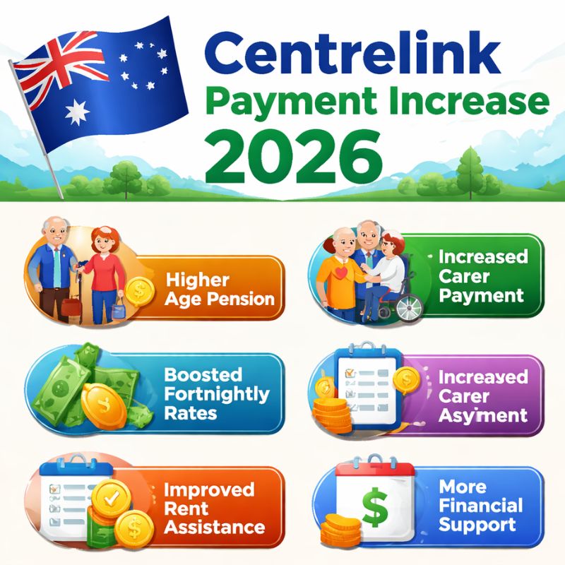 Centrelink Payment Increase 2026